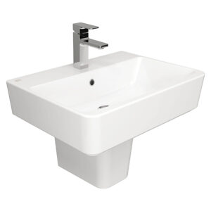 Lavabo Treo Tường American Standard Acacia E 0507W-WT Chân Lửng 0707-WT