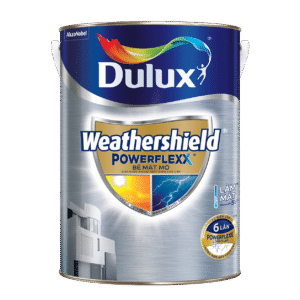 Sơn Ngoại Thất Dulux Weathershield Powerflexx – Bề Mặt Mờ, Bảo Vệ Tường Siêu Linh Hoạt