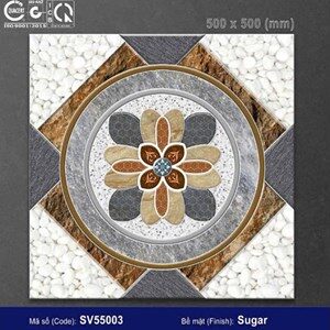 Gạch Sân Vườn 50x50 Giá Rẻ Phương Nam SV55003 – Chống Trơn, Bền Đẹp Ngoài Trời